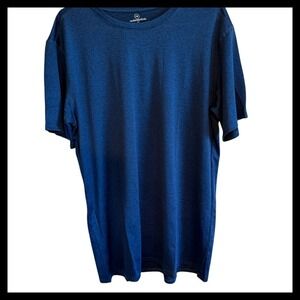 Real Essentials Mens XL Blue Short Sleeve T Shirt Casual Athletic